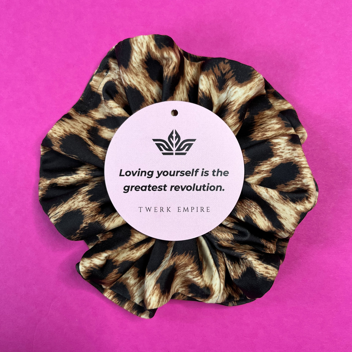 TWRKWEAR The Perfect Scrunchie™ – WILD LEOPARD