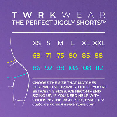 TWRKWEAR The Perfect Jiggly Shorts™ – Exclusive Collection by Finnish Peaches: INFINITE FLOWERS