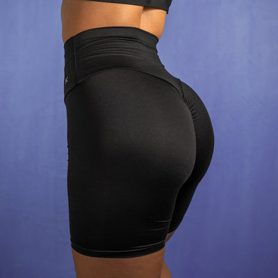 TWRKWEAR The Perfect Biker Shorts™ 2.0 – BADASS BLACK