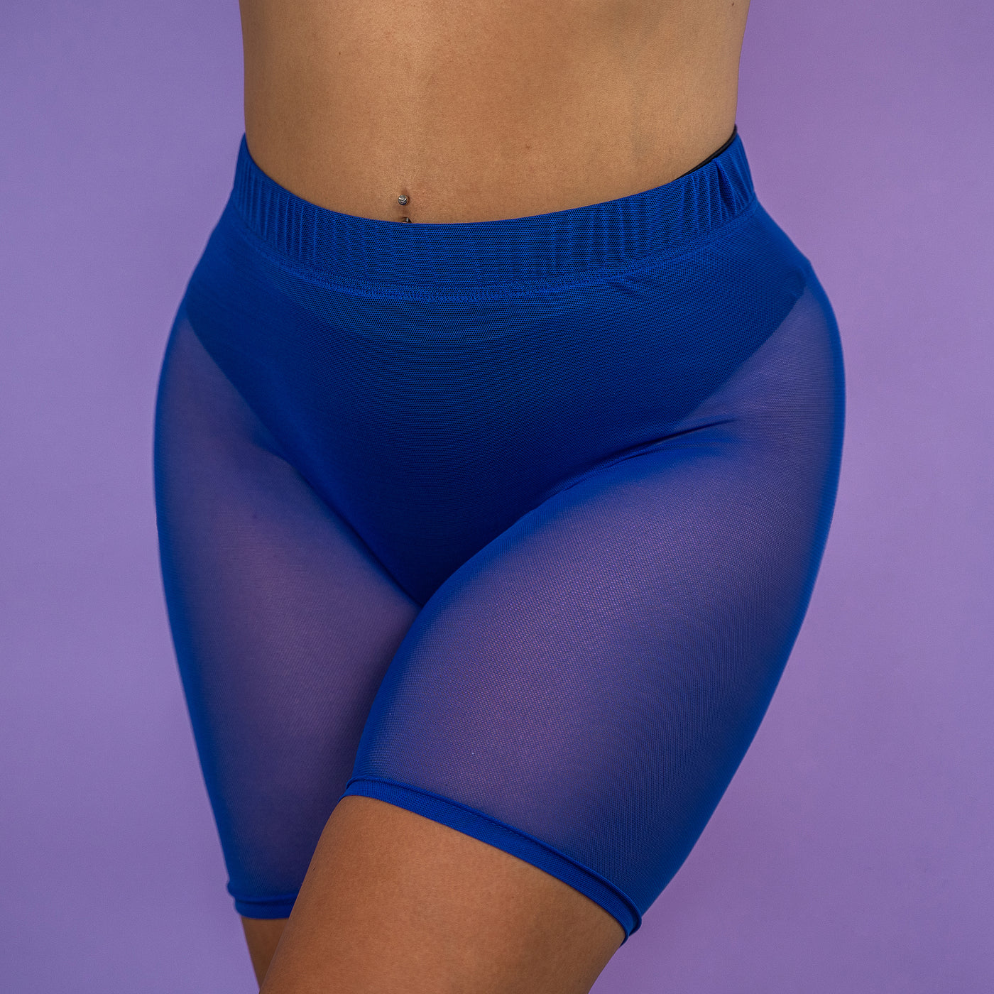 TWRKWEAR The Perfect Mesh Shorts™ – Exclusive Collection: ELECTRIC BLUE