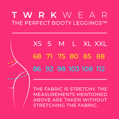 TWRKWEAR The Perfect Booty Leggings™ – BADASS BLACK