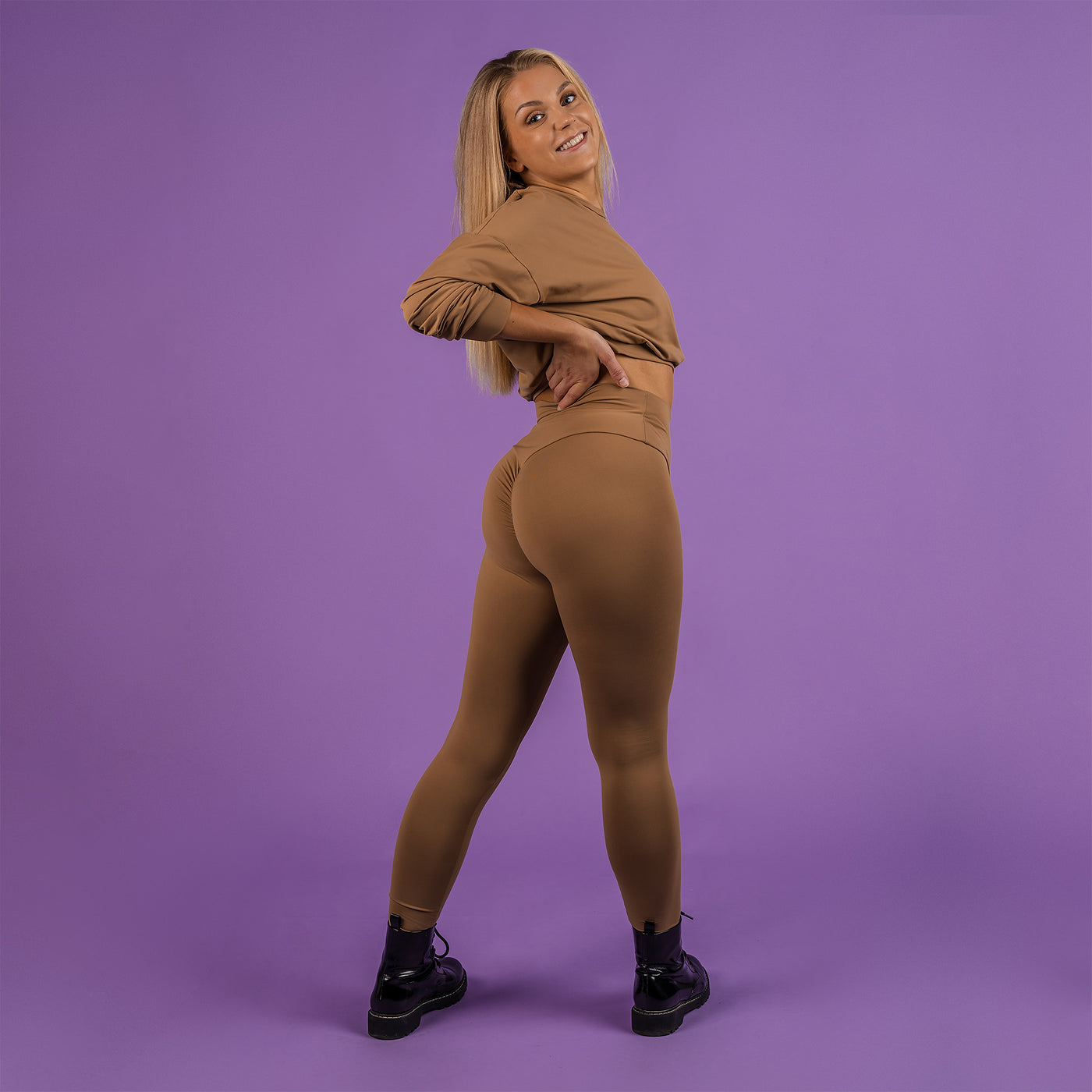 TWRKWEAR The Perfect Booty Leggings™ – COZY CAPPUCCINO
