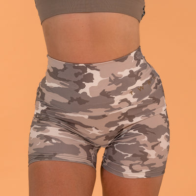 TWRKWEAR The Perfect Booty Shorts™ – Exclusive Collection: DESERT CAMO