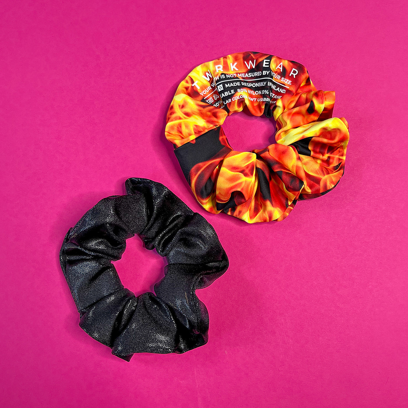 TWRKWEAR The Perfect Scrunchie™ – SPARKLING FIRE
