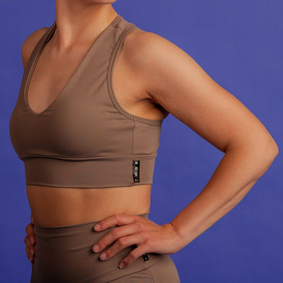 TWRKWEAR The Perfect Crop Top™ – TEMPTING TAUPE
